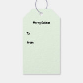 アニーと小妖精や小人- Cat / Kitten Giftラベル ギフトタグ (裏面)