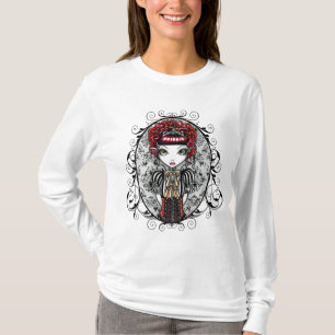 アニーのゴシック様式ビクトリアンな妖精の上 Tシャツ