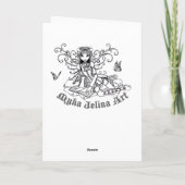 アニーのゴシック様式ビクトリアンな妖精カード カード (裏面)