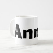 アニーのマグ コーヒーマグカップ (正面左)