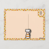 アニーの不思議なハロウィーン猫 ポストカード (裏面)