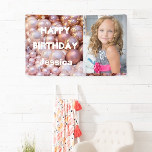 アニーイヤーハッピーバースデー輝き 横断幕 (インサイチュ)