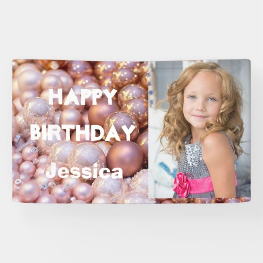 アニーイヤーハッピーバースデー輝き 横断幕 (横)