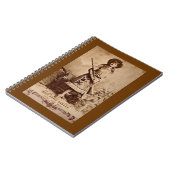 アニーオークリセピア ノートブック (左側)