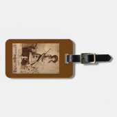 アニーオークリセピア ラゲッジタグ (正面横)