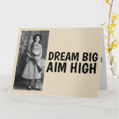 アニーオークリーおもしろい女性のカーボーイ誕生日カード カード (黄色い花)