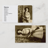 アニーオークリークラシックー 名刺 (正面/裏面)