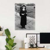 アニーオークリーポートレート ポスター (ホームオフィス)