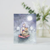 アニーキツネゴシック女子ファンタジーアートポストカード ポストカード (スタンド正面)