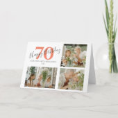 アニースタイリッシュジ誕生日3フォトコラージュ カード (正面)