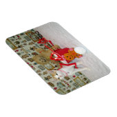 アニーズ・スウィート・クリスマス – 猫/子猫 マグネット (右側)