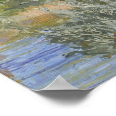 アニーネ川息をのむようなアールヌーボー風景 ポスター (角)