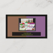 アニーフィリビジネスカード エンクロージャーカード (裏面)