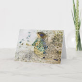 アニーフランスのガールとスワローズ ノートカード (正面)