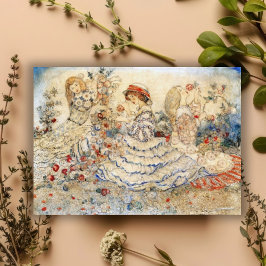 アニーフランスのギャリングバラ ノートカード