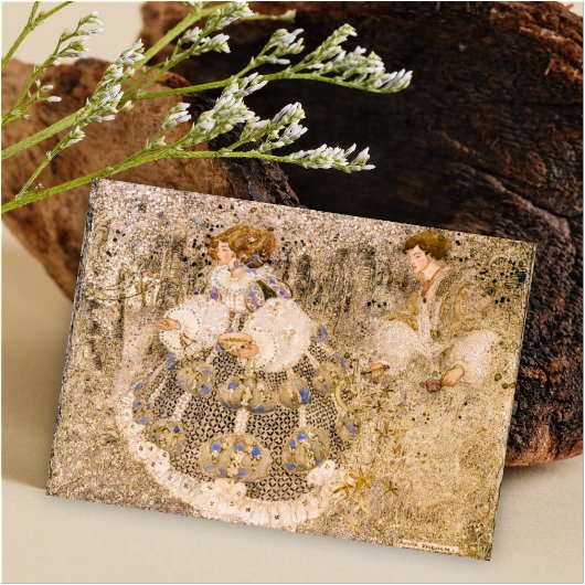 アニーフランスのザハッピーカップル ノートカード