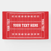 アニー大事な行事フットボールヒーローユアカラーグリジロンバ 横断幕 (横)