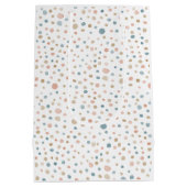 アニー紙吹雪ウォーターカラードット抱き枕 ミディアムペーパーバッグ (裏面)