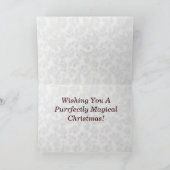 アニー・エルフィンのクリスマスカード（猫/子猫） シーズンカード (内部)