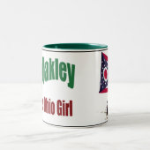 アニー・オークリー・オハイオ・ガール ツートーンマグカップ (中央)