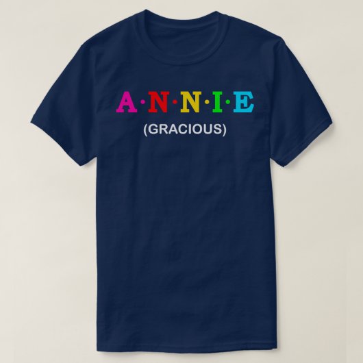 アニー・グリー Tシャツ (デザイン正面)