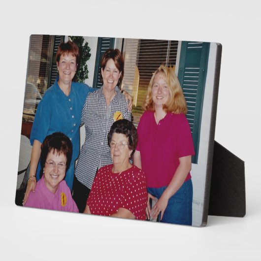 アニー・スーと学校の友達 フォトプラーク (側面)