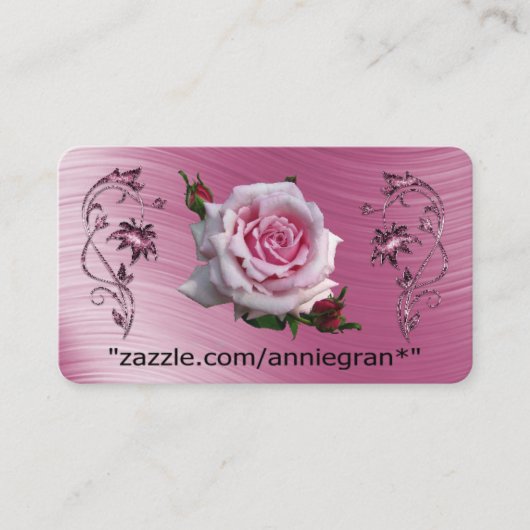 アニー・スー・リース・ビジネス・カード 名刺 (正面)