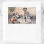 アニー・フレンチのフェアリーテイル 長方形シール (バッグ)