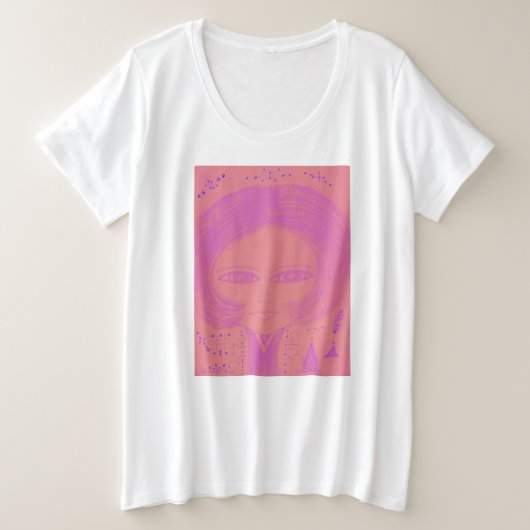 アニー プラスサイズTシャツ (デザイン正面)