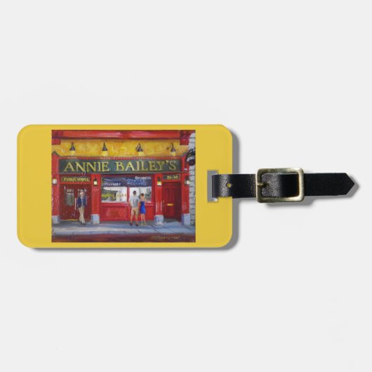 アニーBaileysの荷物の財布のラベルかキーホルダー ラゲッジタグ (正面横)