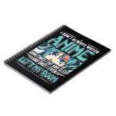 アニ日本のメガールオタク10代のマンガファン ノートブック (左側)