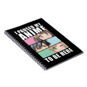 アニ日本のメガールマンガ漫画オタクファン ノートブック (右側)