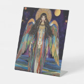 アヌナキ星女神イナンナアールヌーボー 台座サイン (正面)