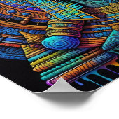 アヌビエジプトアート ポスター (角)