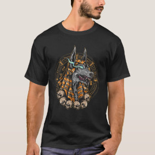 アヌビエジプト神アフターライフオカルト神話S Tシャツ