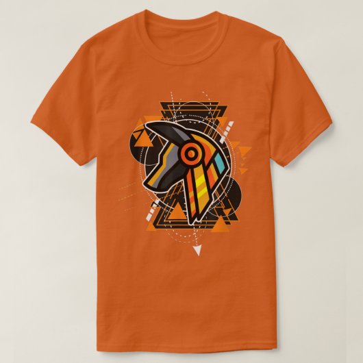 アヌビエジプト神古代エジプト Tシャツ (デザイン正面)