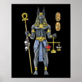 アヌビエジプト神話の神 ポスター (正面)