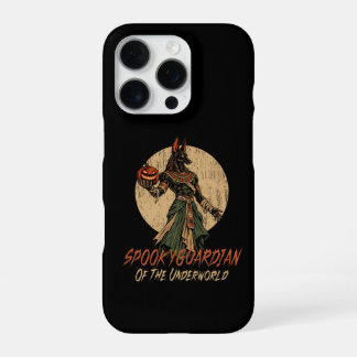 アヌビスと過ごすハロウィン:冥界の守護者 iPhone 16 PROケース