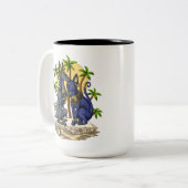 アヌビスバステト ツートーンマグカップ (正面左)