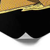 アヌビスラエジプト神々古代ピラミッド神話 ポスター (角)