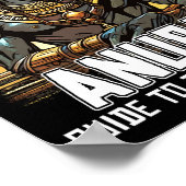 アヌビス古代エジプトの死の神 ポスター (角)