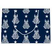 アヌビス古代エジプト ラージペーパーバッグ (正面)