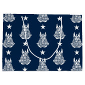 アヌビス古代エジプト ラージペーパーバッグ (裏面)