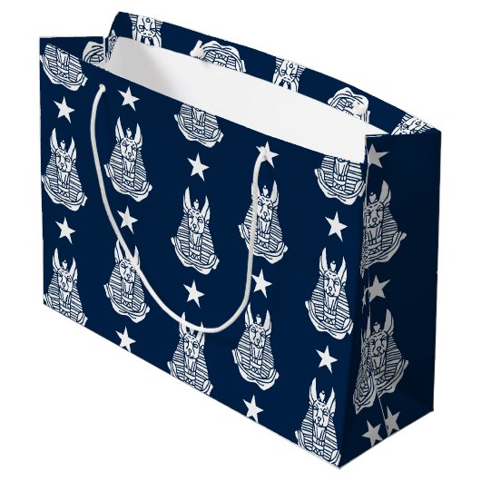 アヌビス古代エジプト ラージペーパーバッグ (裏面アングル)