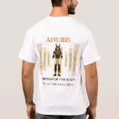 アヌビス神古代エジプト王家の谷 Tシャツ (裏面)
