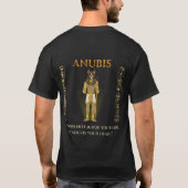アヌビス神古代エジプト王家の谷 Tシャツ (裏面)