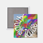 アヌビス粗磁石スモール マグネット (正面/裏面)