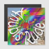 アヌビス粗磁石ラージ (正面/裏面)