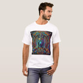 アヌビス エジプト美術 Tシャツ (正面フル)