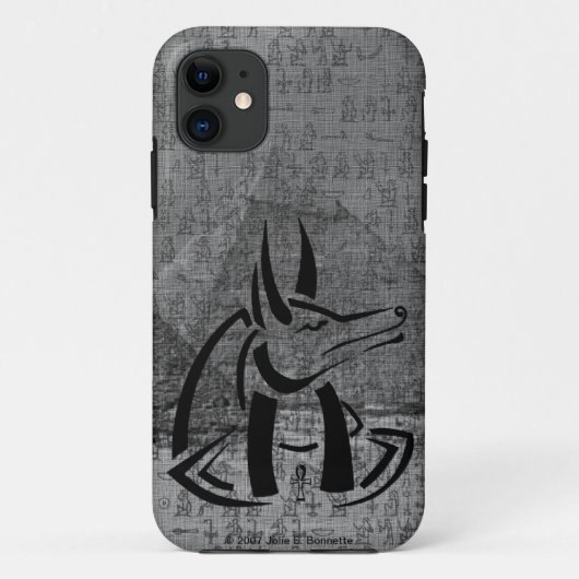 アヌビス・カロイ・ヘア Case-Mate iPhoneケース (裏面)